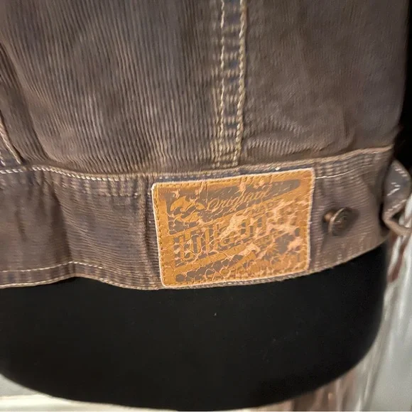 🌺BILLABONG LIGHTWEIGHT CORDUROY JACKET SIZE MEDIUM 🌺 - Picture 5 of 5